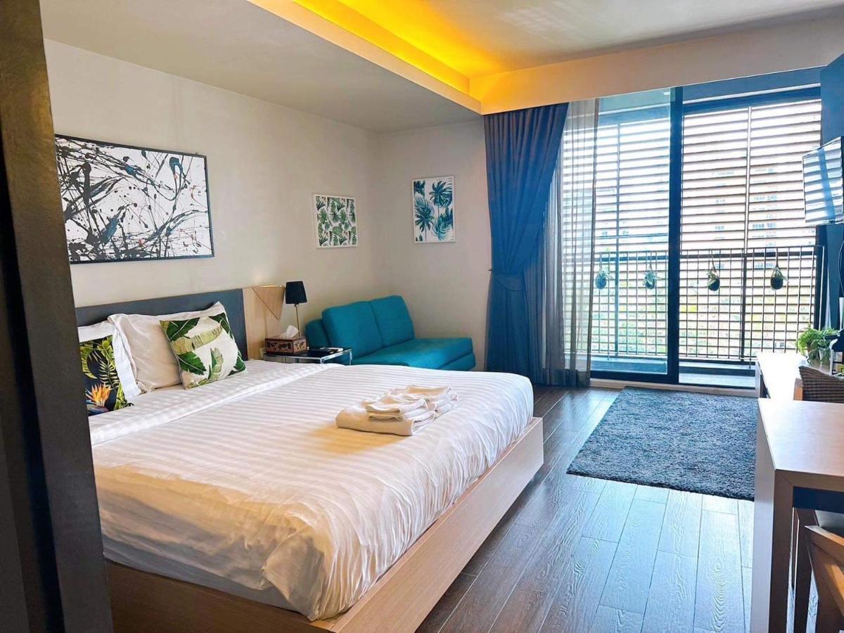 Stylish 1 Bedroom, Nice Pool,Bts Asok, Sukhumvit 曼谷 外观 照片